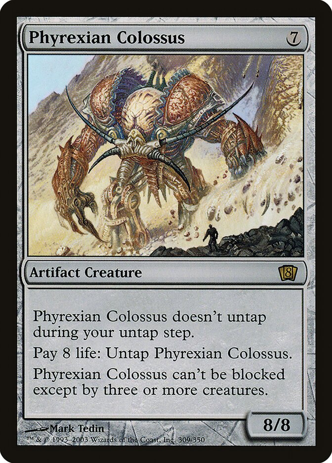 Colosso Phyrexiano / Phyrexian Colossus - Magic: The Gathering - MoxLand