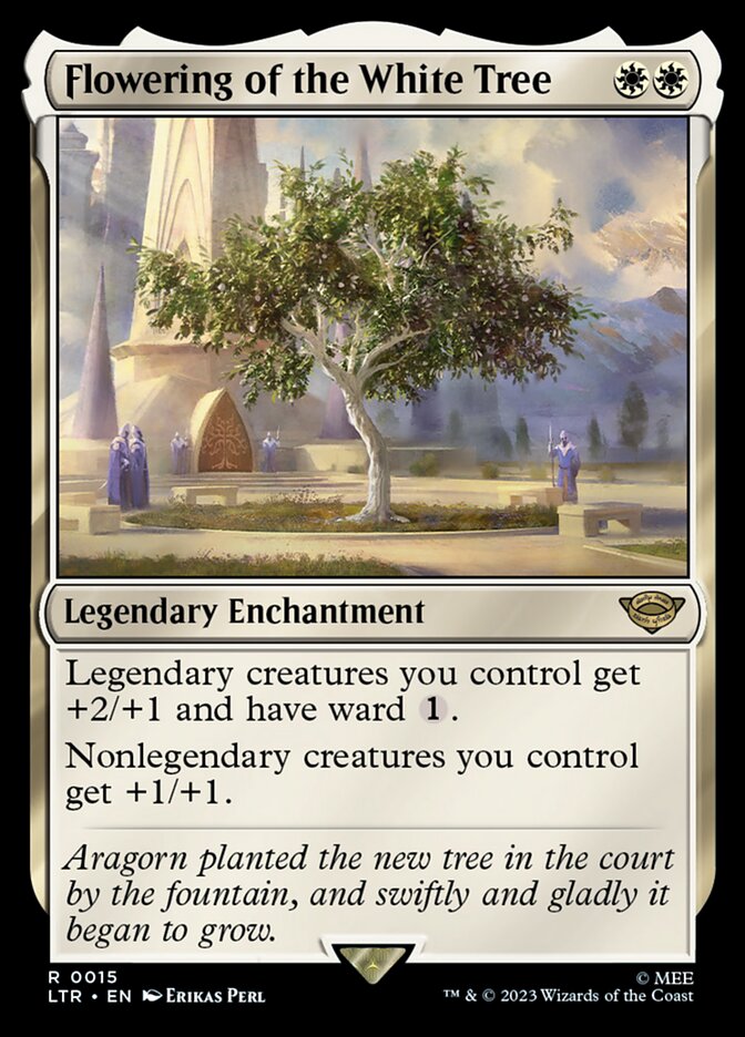 Florescimento da Árvore Branca / Flowering of the White Tree - Magic: The Gathering - MoxLand