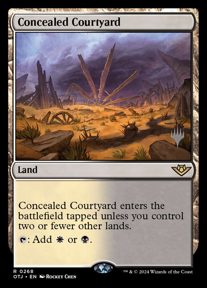 Pátio Oculto / Concealed Courtyard - Magic: The Gathering - MoxLand