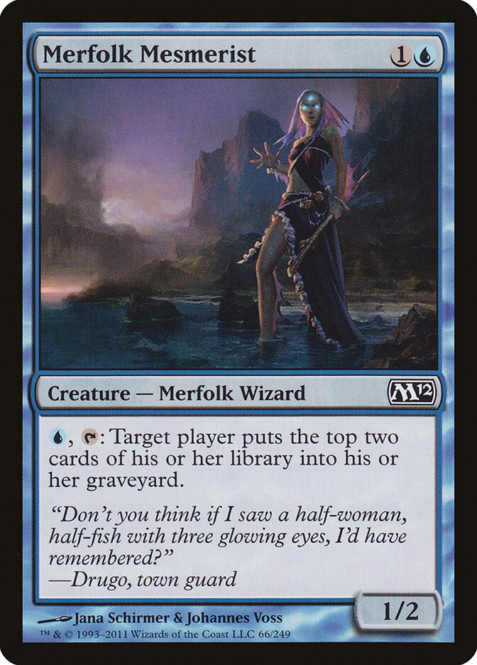 Mesmerista Tritão / Merfolk Mesmerist - Magic: The Gathering - MoxLand