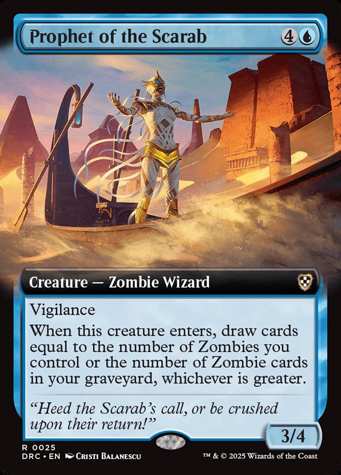 Prophet of the Scarab - Magic: The Gathering - MoxLand