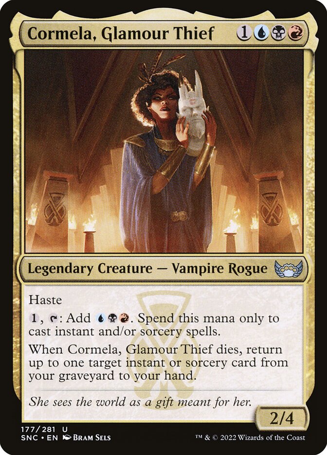 Cormela, Ladra de Glamour / Cormela, Glamour Thief - Magic: The Gathering - MoxLand