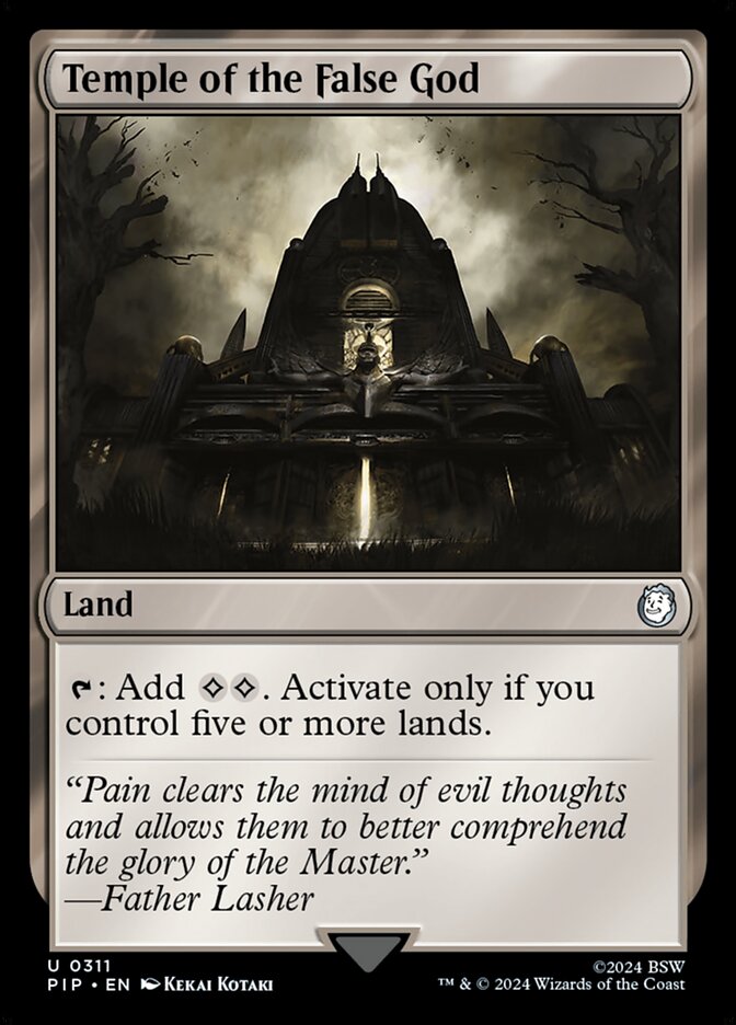 Templo do Falso Deus / Temple of the False God - Magic: The Gathering - MoxLand