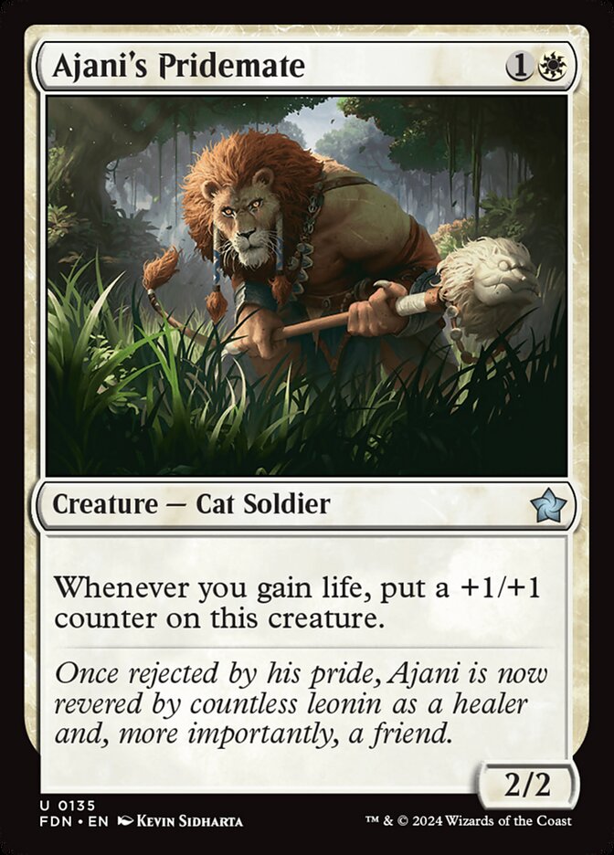 Companheiro de Bando de Ajani / Ajani's Pridemate - Magic: The Gathering - MoxLand