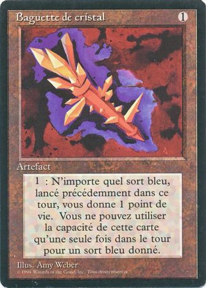 Bastão de Cristal / Crystal Rod - Magic: The Gathering - MoxLand