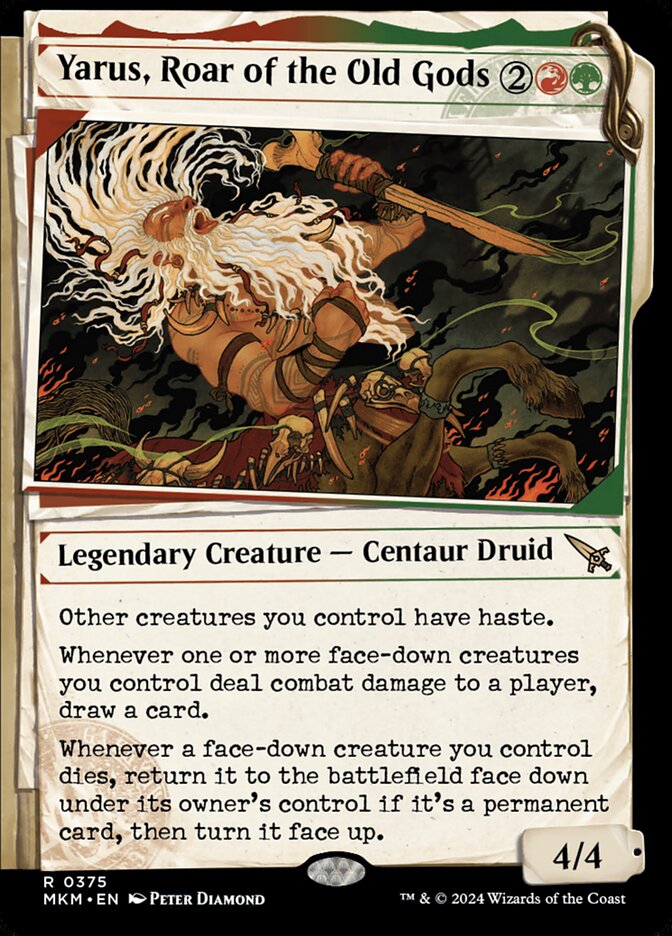 Yarus, Rugido dos Deuses Antigos / Yarus, Roar of the Old Gods - Magic: The Gathering - MoxLand