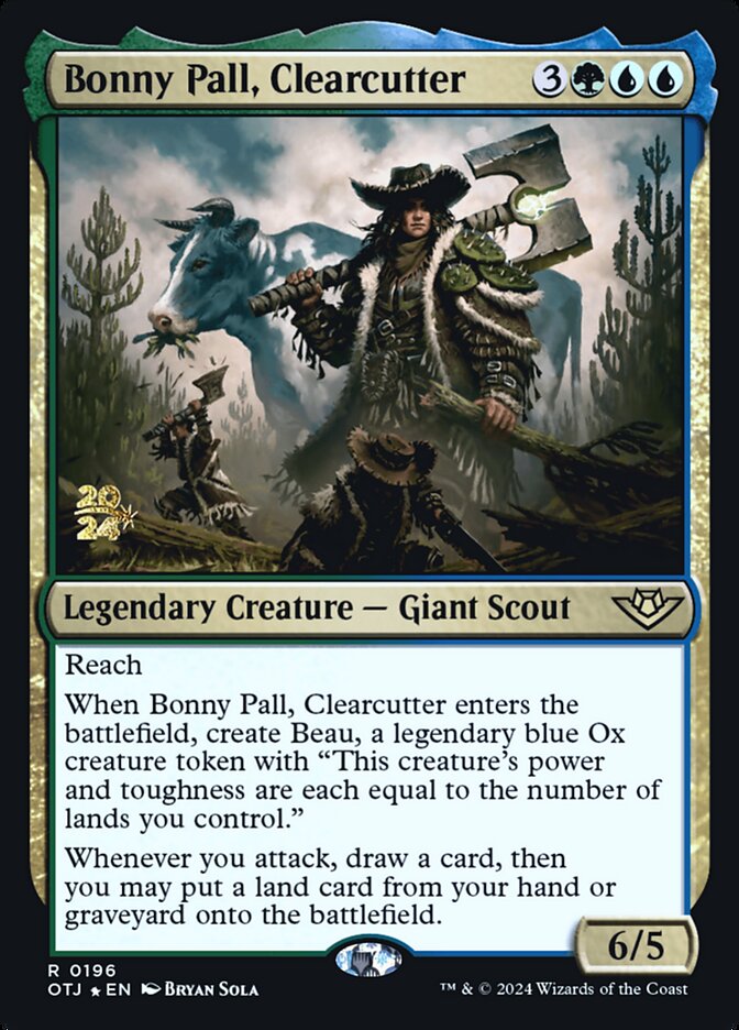Bonny Pall, a Desmatadora / Bonny Pall, Clearcutter - Magic: The Gathering - MoxLand