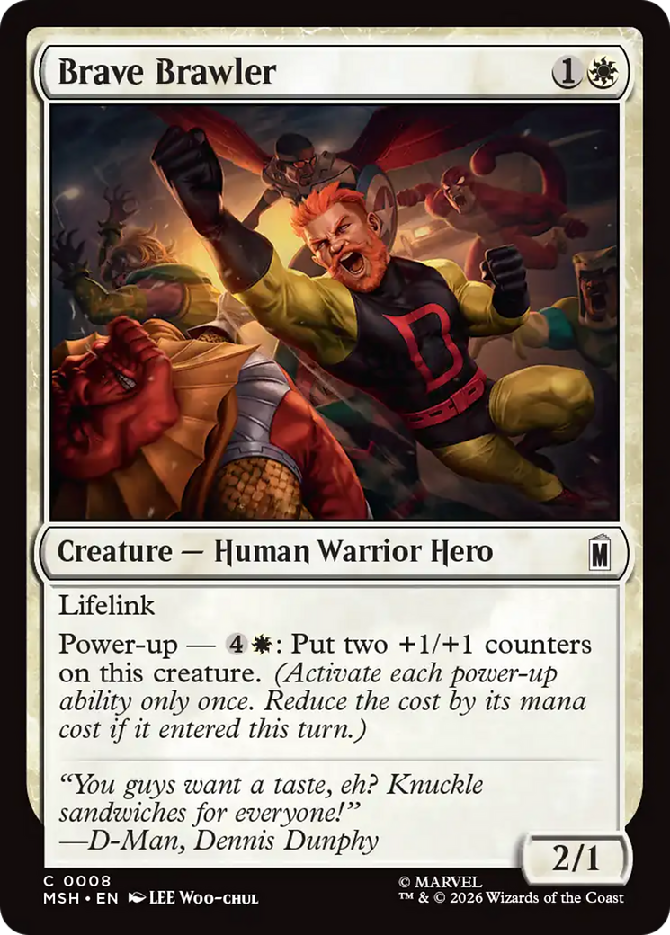 Brave Brawler - Magic: The Gathering - MoxLand