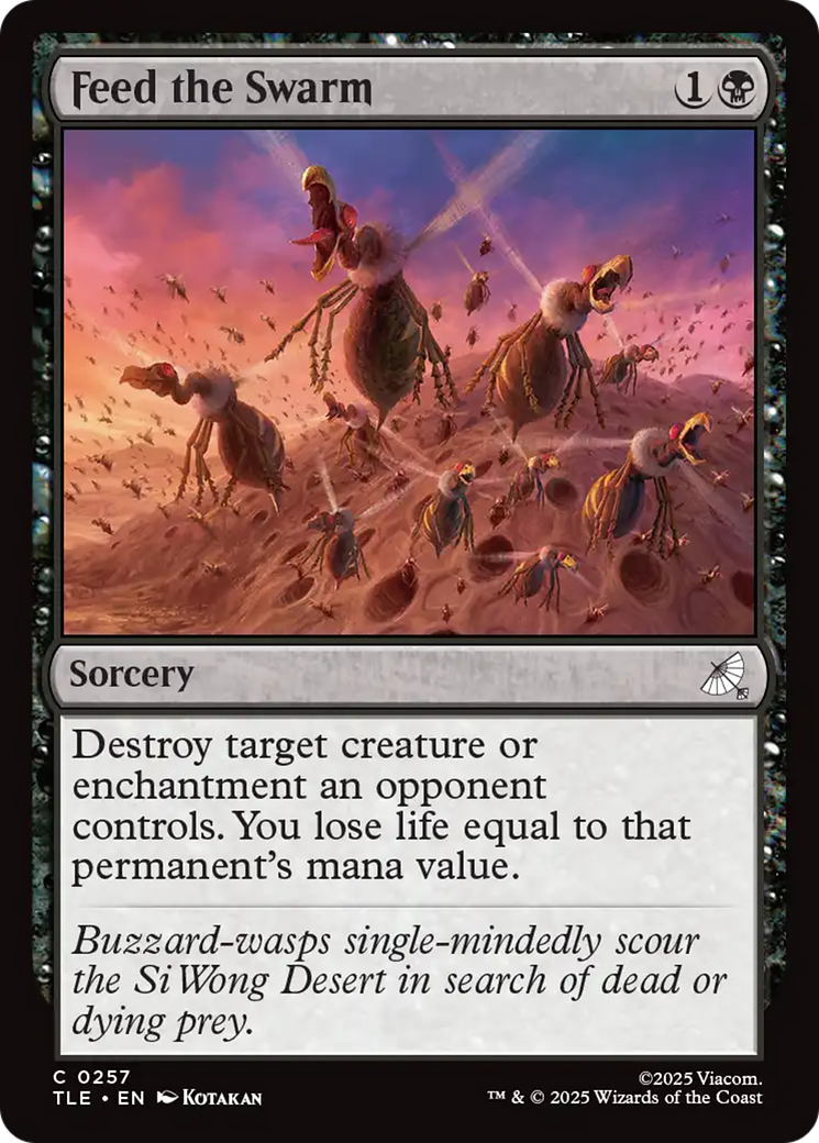 Alimentar o Enxame / Feed the Swarm - Magic: The Gathering - MoxLand