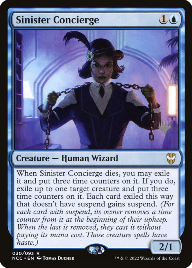 Concierge Sinistra / Sinister Concierge - Magic: The Gathering - MoxLand