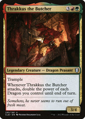 Thrakkus, o Açougueiro / Thrakkus the Butcher - Magic: The Gathering - MoxLand