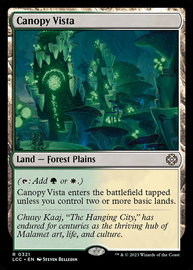 Vista do Dossel / Canopy Vista - Magic: The Gathering - MoxLand