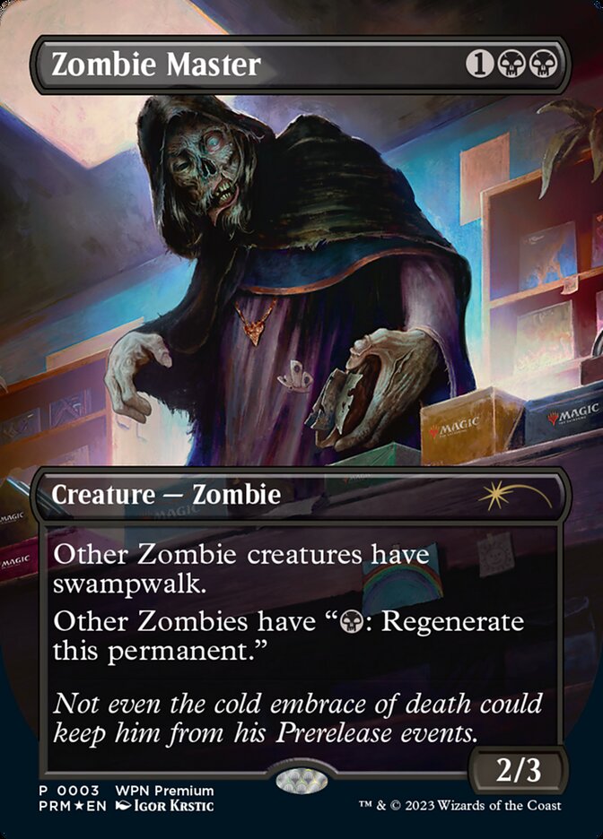 Mestre Zumbi / Zombie Master - Magic: The Gathering - MoxLand