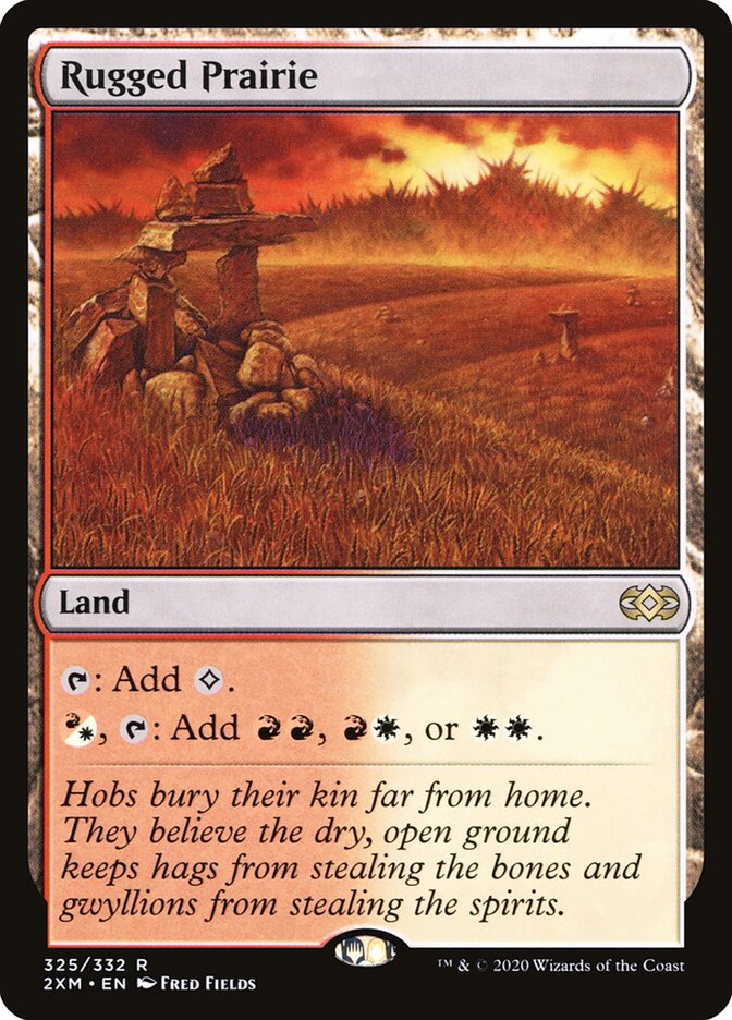 Prado Pedregoso / Rugged Prairie - Magic: The Gathering - MoxLand