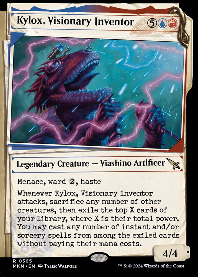 Kylox, Inventor Visionário / Kylox, Visionary Inventor - Magic: The Gathering - MoxLand