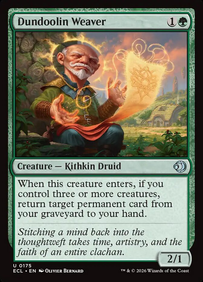 Tecelão de Dundoolin / Dundoolin Weaver - Magic: The Gathering - MoxLand