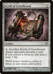 Pergaminho de Griselbrand / Scroll of Griselbrand - Magic: The Gathering - MoxLand