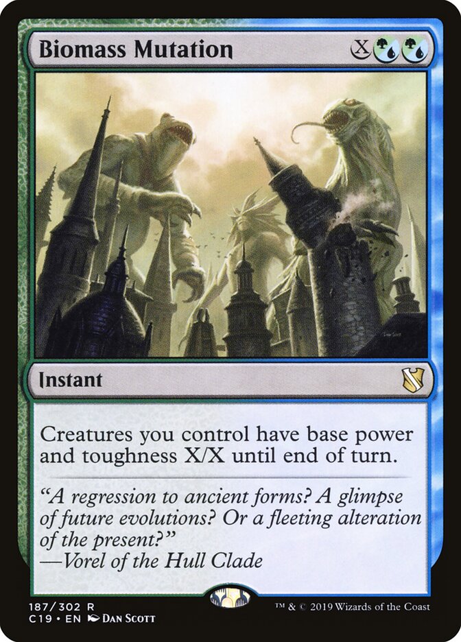 Mutação de Biomassa / Biomass Mutation - Magic: The Gathering - MoxLand
