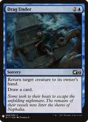 Arrastar para o Fundo / Drag Under - Magic: The Gathering - MoxLand