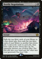 Negociações Hostis / Hostile Negotiations - Magic: The Gathering - MoxLand