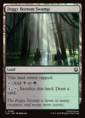 Baixio do Pântano Nebuloso / Foggy Bottom Swamp - Magic: The Gathering - MoxLand