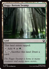 Baixio do Pântano Nebuloso / Foggy Bottom Swamp - Magic: The Gathering - MoxLand