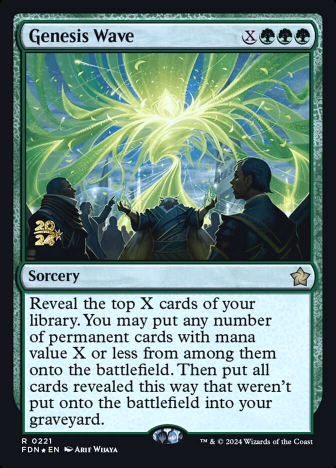 Onda de Gênese / Genesis Wave - Magic: The Gathering - MoxLand