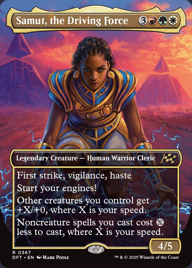 Samut, a Força Motriz / Samut, the Driving Force - Magic: The Gathering - MoxLand