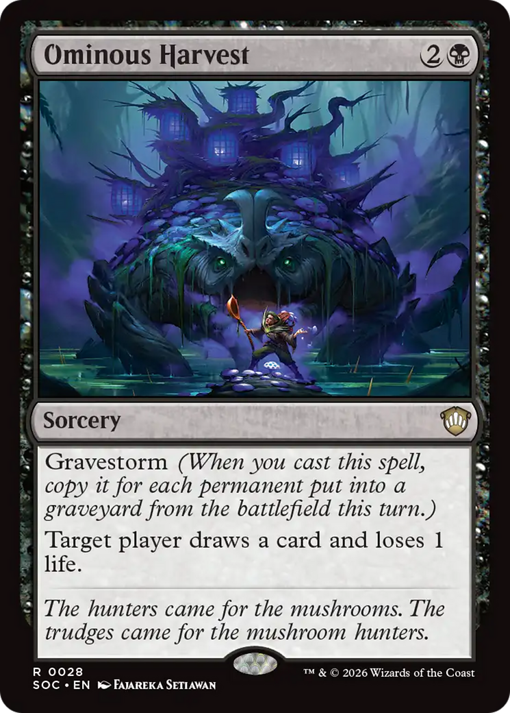 Ominous Harvest - Magic: The Gathering - MoxLand