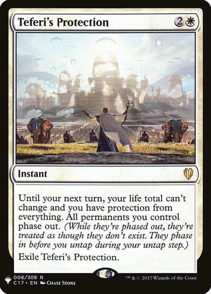 Proteção de Teferi / Teferi's Protection - Magic: The Gathering - MoxLand