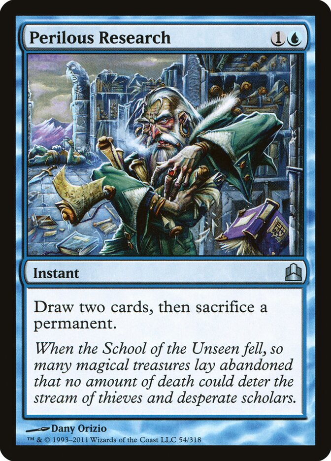 Pesquisa Arriscada / Perilous Research - Magic: The Gathering - MoxLand