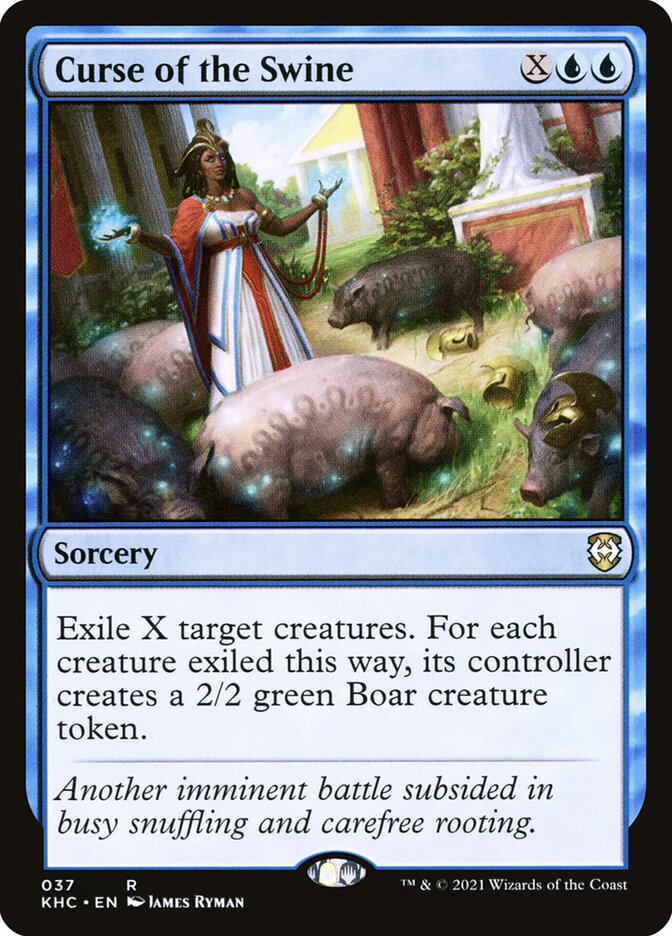 Maldição do Suíno / Curse of the Swine - Magic: The Gathering - MoxLand