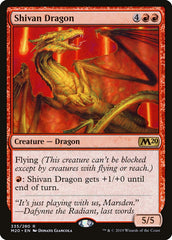 Dragão de Shiva / Shivan Dragon - Magic: The Gathering - MoxLand