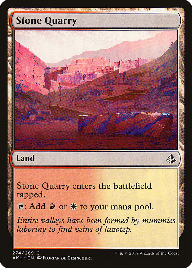 Pedreira / Stone Quarry - Magic: The Gathering - MoxLand