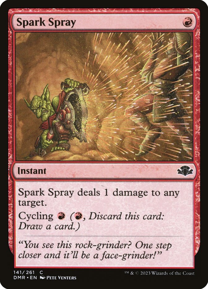 Jorro de Centelhas / Spark Spray - Magic: The Gathering - MoxLand