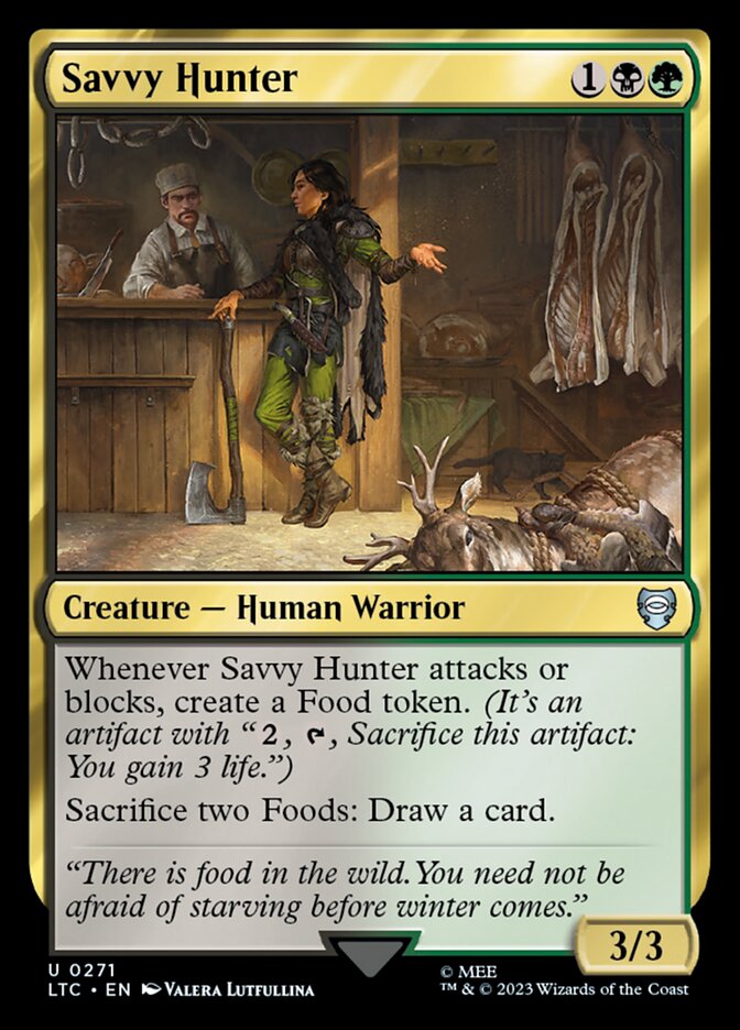 Caçadora Calejada / Savvy Hunter - Magic: The Gathering - MoxLand
