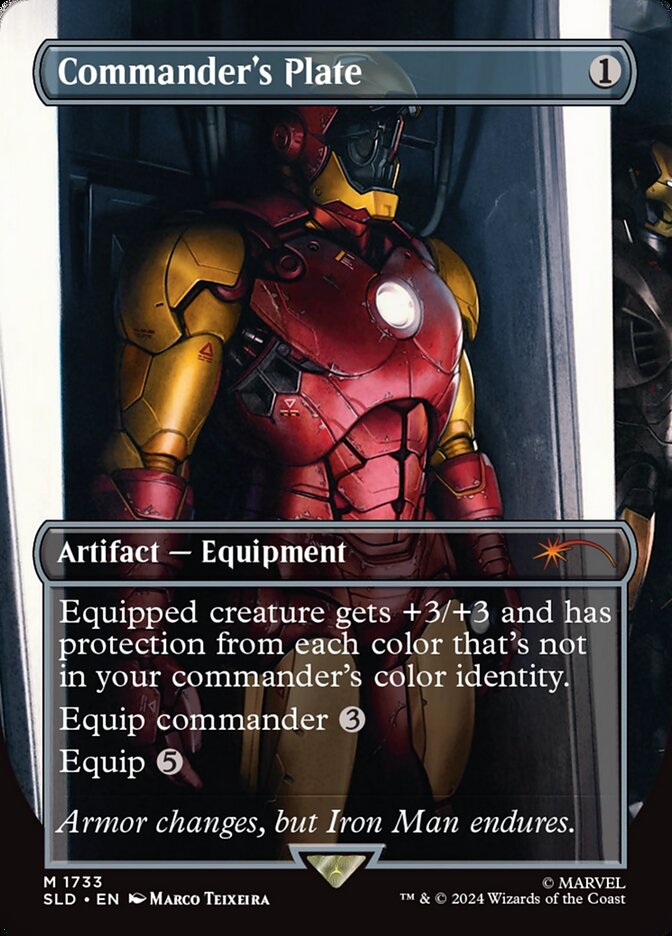 Armadura do Comandante / Commander's Plate - Magic: The Gathering - MoxLand