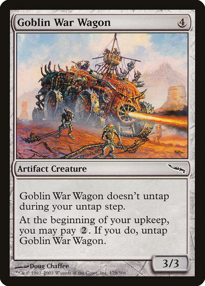Vagão de Guerra dos Goblins / Goblin War Wagon - Magic: The Gathering - MoxLand