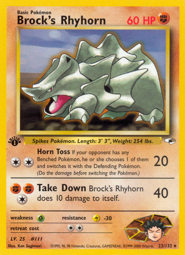 Brock's Rhyhorn - MoxLand - MoxLand