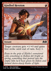 Heroísmo Aceso / Kindled Heroism - Magic: The Gathering - MoxLand