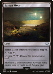 Charneca Estéril / Barren Moor - Magic: The Gathering - MoxLand