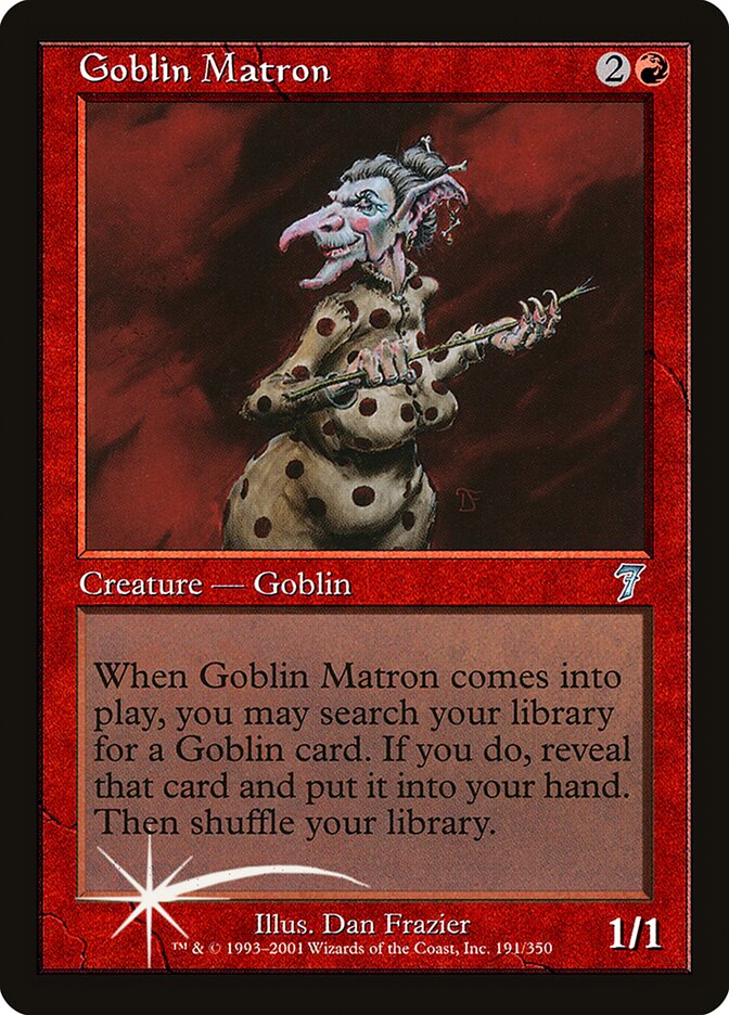 Matrona Goblin / Goblin Matron - Magic: The Gathering - MoxLand