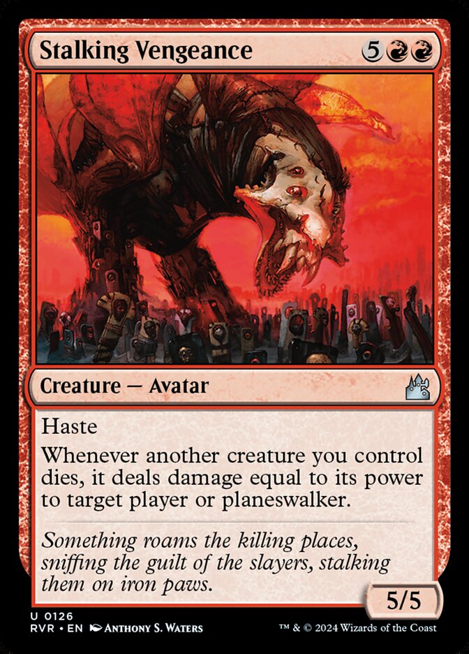 Vingança Perseguidora / Stalking Vengeance - Magic: The Gathering - MoxLand