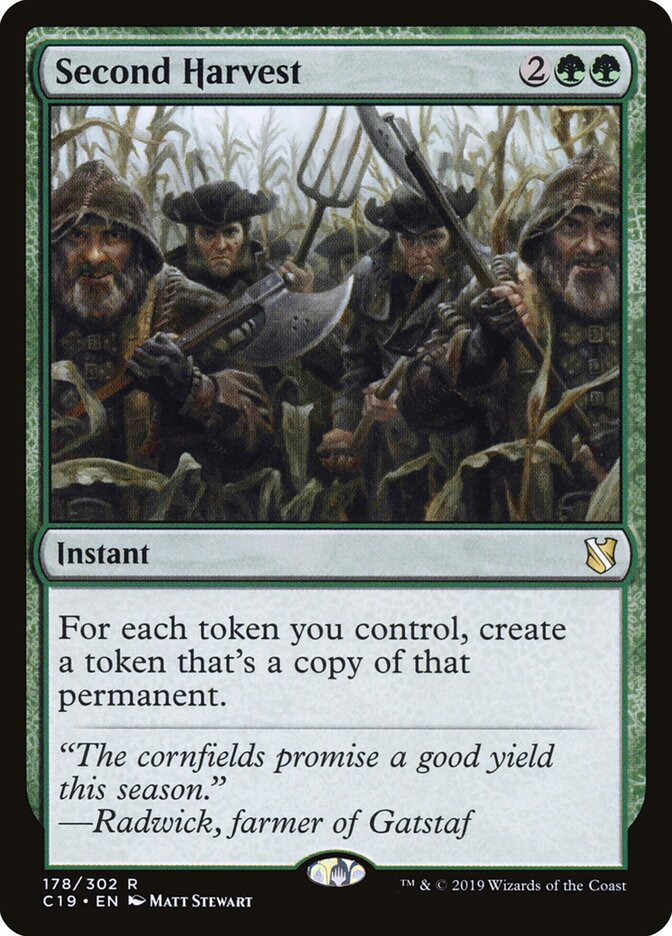 Segunda Colheita / Second Harvest - Magic: The Gathering - MoxLand