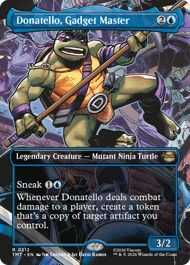 Donatello, Gadget Master - Magic: The Gathering - MoxLand