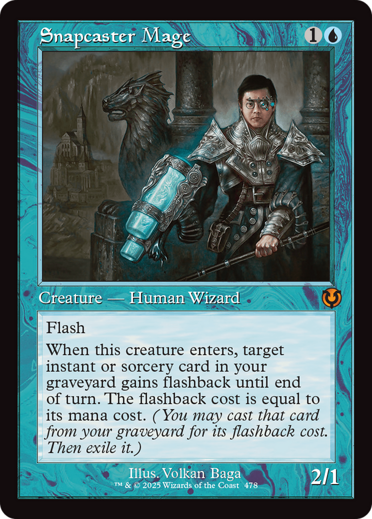 Mago da Conjuração-relâmpago / Snapcaster Mage - Magic: The Gathering - MoxLand