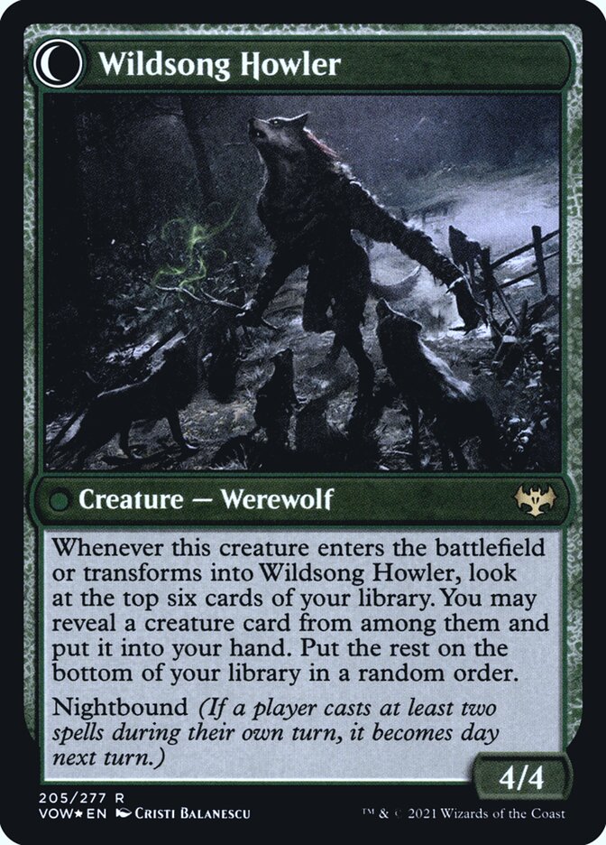 Flautista da Alcateia Uivante / Howlpack Piper - Magic: The Gathering - MoxLand