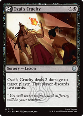 Crueldade de Ozai / Ozai's Cruelty - Magic: The Gathering - MoxLand