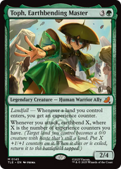 Toph, Mestra da Dobra de Terra / Toph, Earthbending Master - Magic: The Gathering - MoxLand