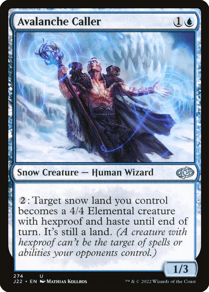 Convocador de Avalanches / Avalanche Caller - Magic: The Gathering - MoxLand